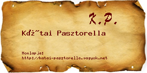 Kátai Pasztorella névjegykártya